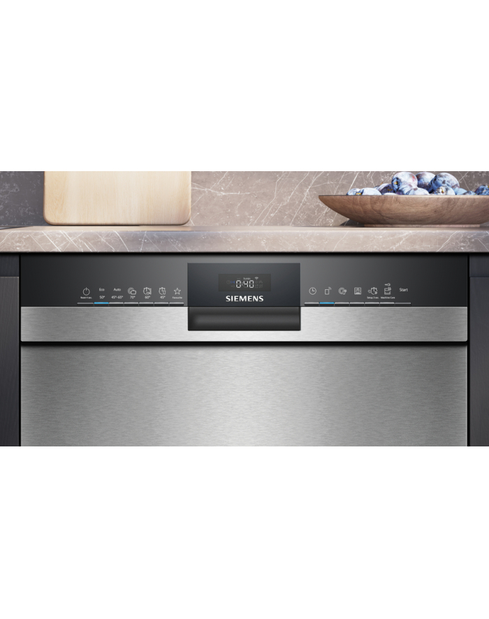 Siemens SN45YS00AE, IQ500  60cm Undercounter dishwasher steel główny