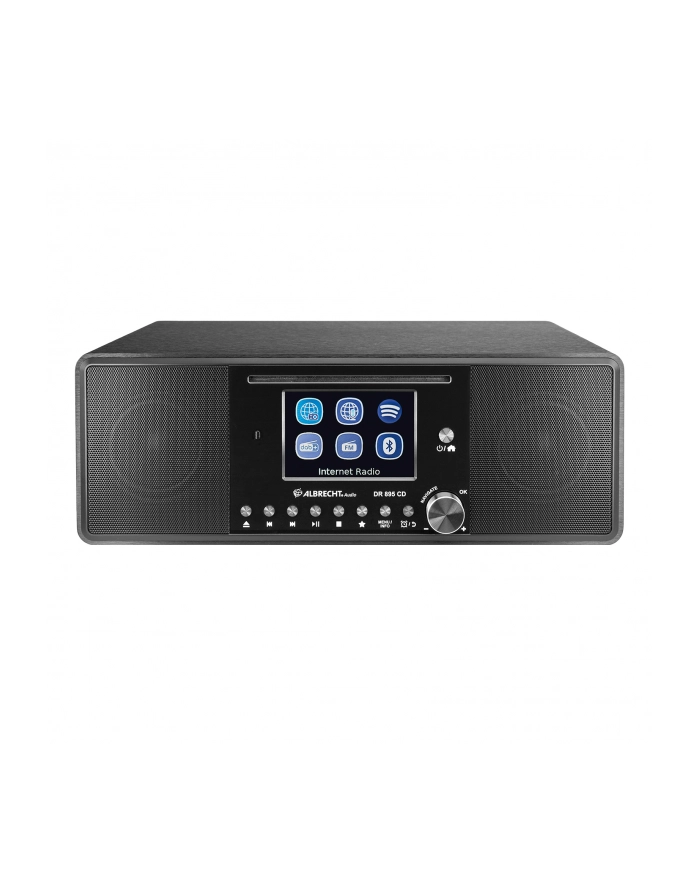Albrecht DR 895 CD Hybrid Radio Kolor: CZARNY główny