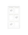 Deknudt S65KK1 Kolor: BIAŁY 6x10x15 Wood Gallery double Passepartout - nr 1