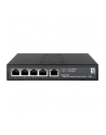 level one LevelOne GES-2105P Hilbert 5-Port Gigabit PoE Smart Switch - nr 1