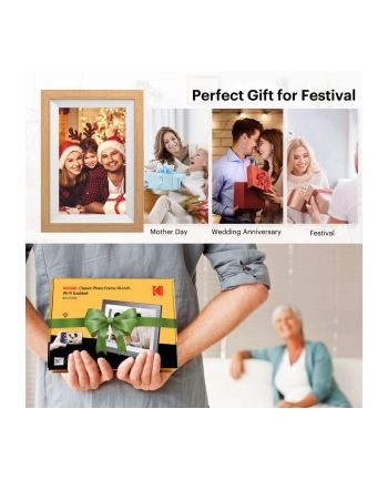 Kodak RCF-1012W WiFi wooden brown nr 2