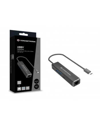Conceptronic ABBY14B 4-Port Hub with Ethernet nr 2