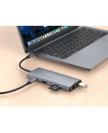 Conceptronic DONN06G 9-in-1 Docking Station nr 1
