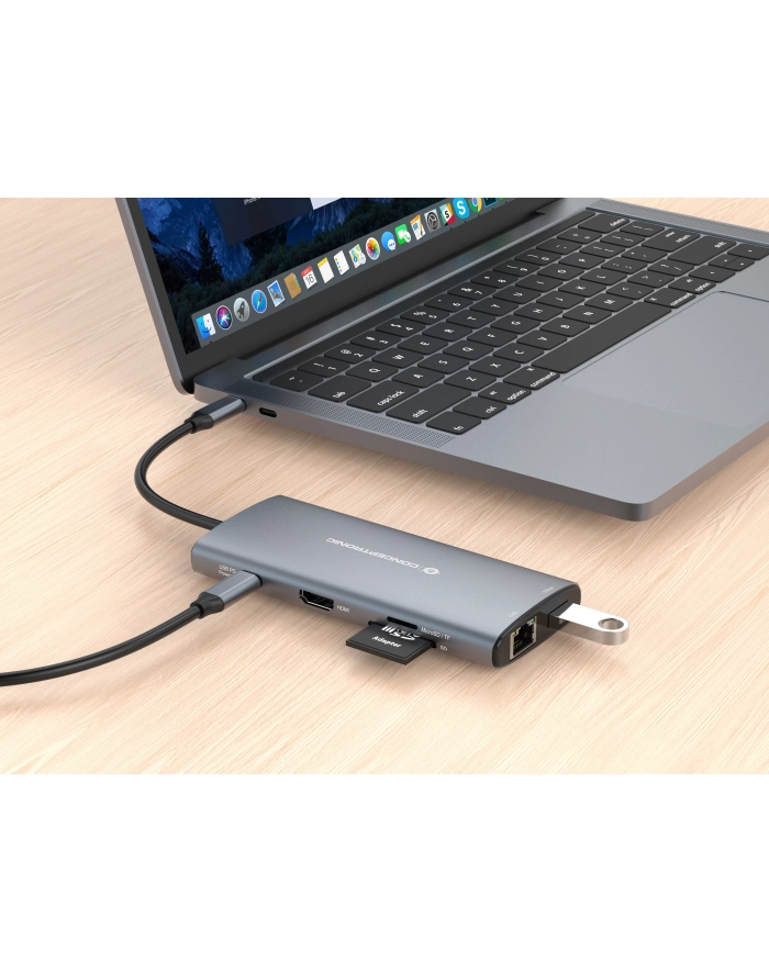 Conceptronic DONN06G 9-in-1 Docking Station główny