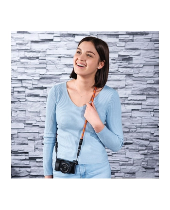 Hama Camera Strap  Braid 120 orange/blue nr 2