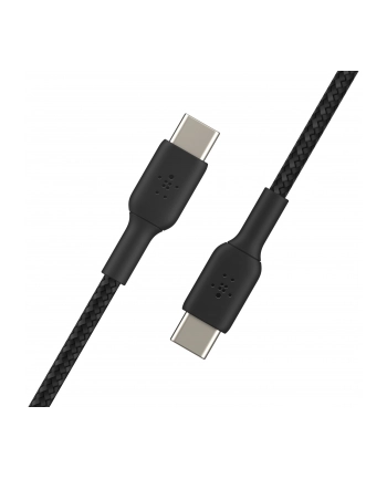 Belkin BOOST CHARGE braided Cab. USB-C/USB-C 15cm sw.CAB004BT0MBK nr 1