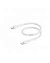 Belkin BOOST CHARGE braided Cab. USB-C/USB-C 15cm wh.CAB004BT0MWM - nr 1