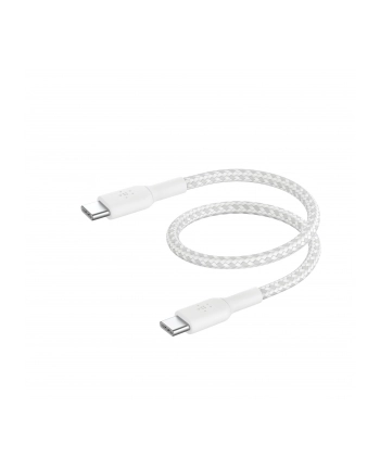 Belkin BOOST CHARGE braided Cab. USB-C/USB-C 15cm wh.CAB004BT0MWM nr 1
