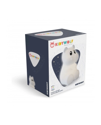 Kidywolf Nightlight Hippo with colour change 15cm nr 1
