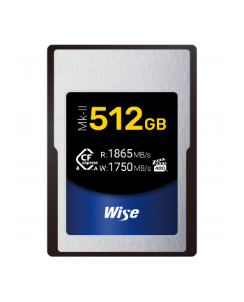 Wise CFexpress 4.0 Type A Mk-II 512GB             WI-CFX4-A512M2