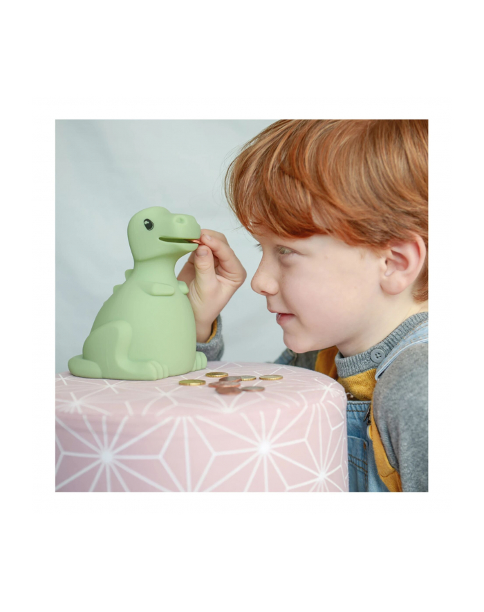 Kidywolf Piggybank Dino 15cm główny