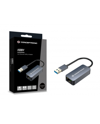 Conceptronic ABBY12G 2.5G-Ethernet USB-A Adapter