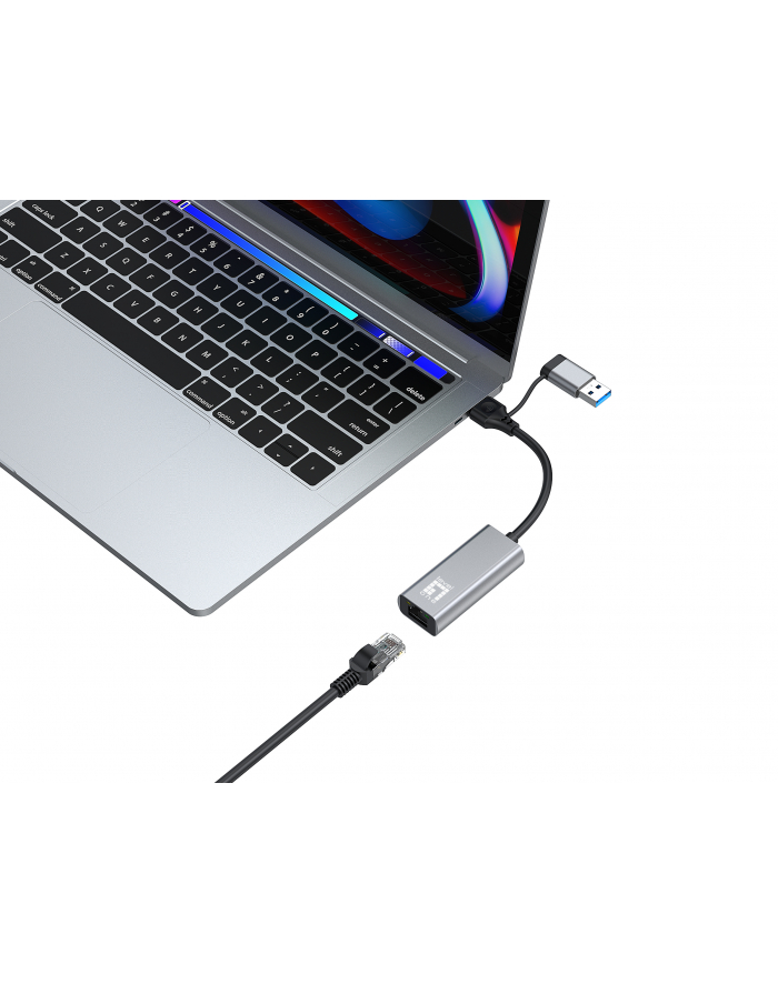 level one LevelOne USB-0423 2,5G USB-C/A Network Adapter główny