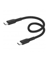 Belkin BOOST CHARGE braided Cab. USB-C/USB-C 15cm sw.CAB004BT0MBK - nr 6