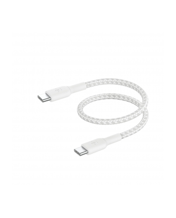 Belkin BOOST CHARGE braided Cab. USB-C/USB-C 15cm wh.CAB004BT0MWM nr 1