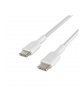 Belkin BOOST CHARGE braided Cab. USB-C/USB-C 15cm wh.CAB004BT0MWM nr 2