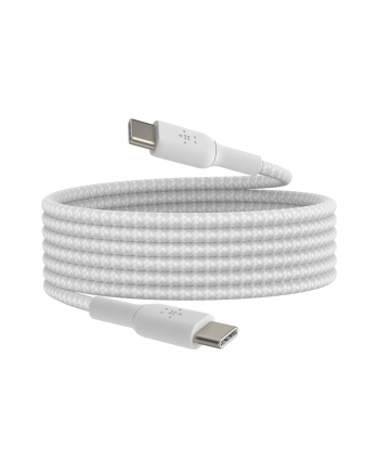 Belkin BOOST CHARGE braided Cab. USB-C/USB-C 2m Kolor: BIAŁYCAB004bt2MWH