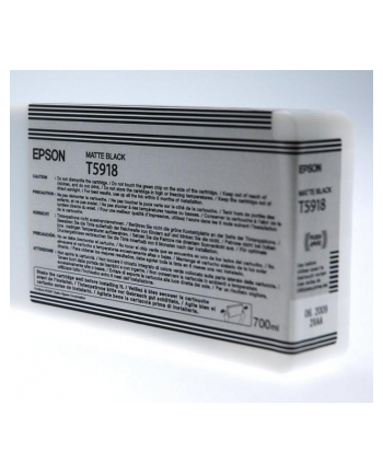 Epson Tintenpartone matte Kolor: CZARNY T 591 700ml T 5918N