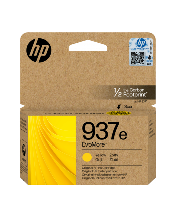 hewlett packard HP EvoMore 4S6W8NE ink cartridge yellow No. 937e