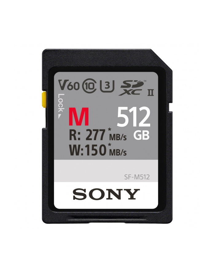 Sony SDXC M series         512GB UHS-II Class 10 U3 V60 główny