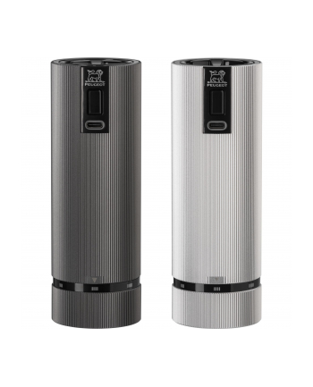 Peugeot Duo pepper/salt mill 15 cm alu / carbon electric