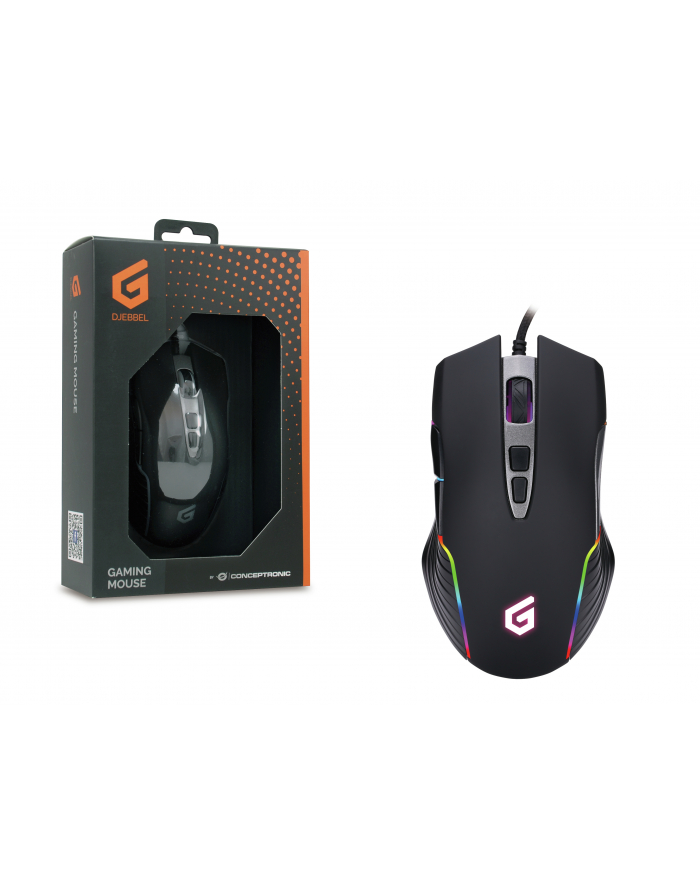 Conceptronic DJEBBEL03B 7D Gaming Mouse, 7200 DPI główny