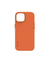 Decoded AntiMicrobial Silicone Backcover iPhone 15 Apricot - nr 1