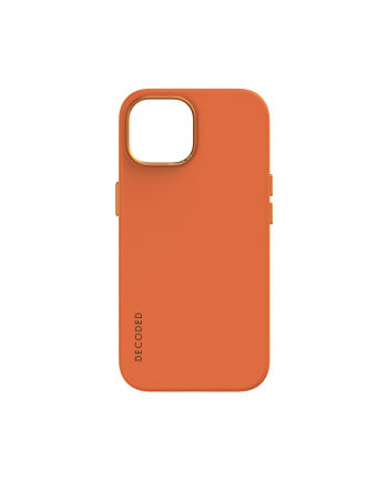 Decoded AntiMicrobial Silicone Backcover iPhone 15 Apricot