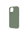 Decoded AntiMicrobial Silicone Backcover iPhone 15 Sage Leaf - nr 3