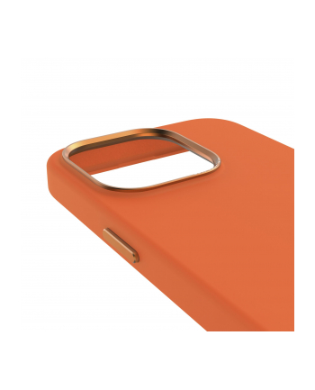 Decoded AntiMicrobial Silicone Backcover iP15 Pro Apricot Crush