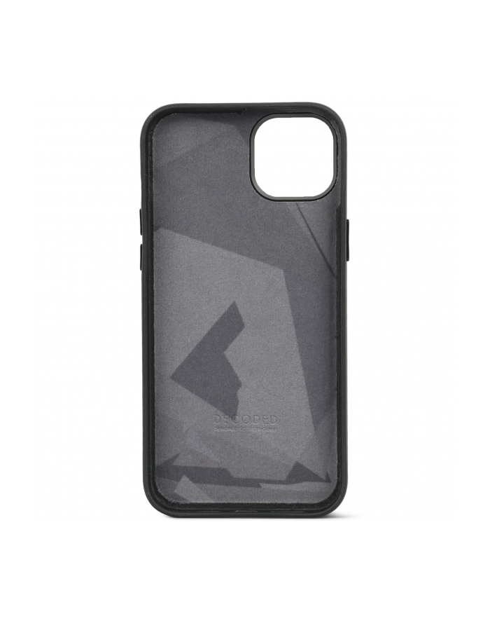 Decoded Leather Backcover for iPhone 15 Plus Black główny