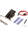 Conceptronic EMRICK04B 2-in-1-M.2-SSD-PCIe-Card - nr 22