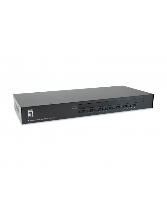 level one LevelOne KVM-3216 16 Port PS/2-USB VGA KVM główny