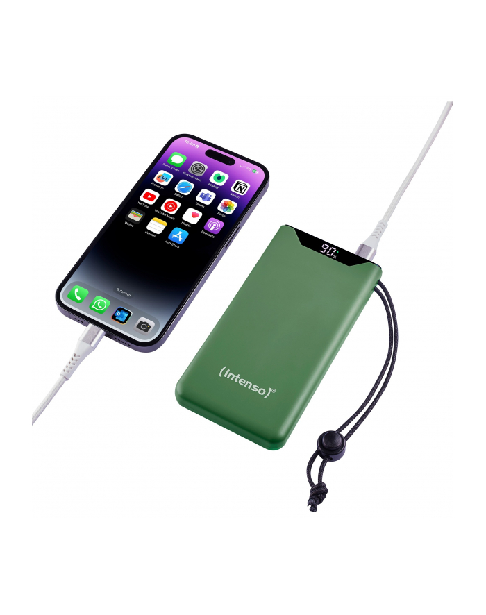 Intenso Powerbank F10000 green 10000 mAh incl. USB-C to Type-C główny