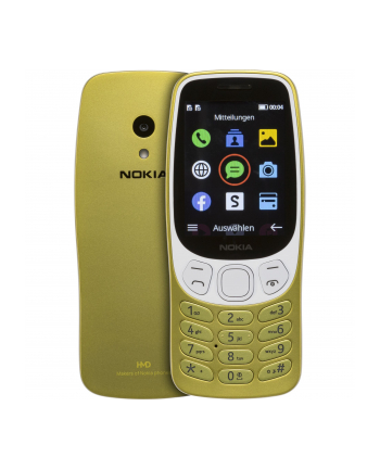 Nokia 3210 4G y2k gold