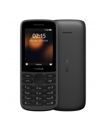 Nokia 215 4G Kolor: CZARNY