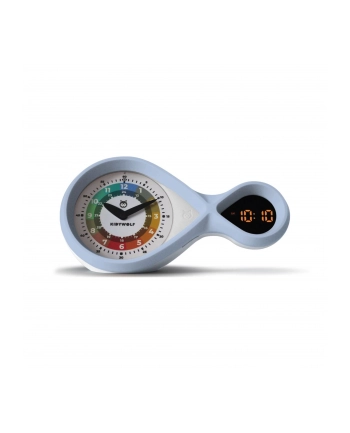Kidywolf analog 'amp; digital Alarm Clock light blue nr 2