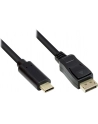 GOOD CONNECTIONS  KABEL ADAPTEROWY - WTYCZKA USB-C DO DISPLAYPORT 1.2 / DP 1.2 WTYCZKA - 4K / UHD @60HZ - MIEDZIANA - 5 M - CZARNY GC-M0108  () - nr 2