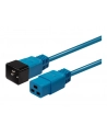 Lindy 30121 Przedłużacz Zasilający Iec C19 Iec C20 Niebieski 2M (Ly30121) - nr 20