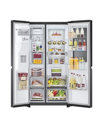 LG GSXB90MCD-E Craft Ice InstaView Matt Black Steel nr 2