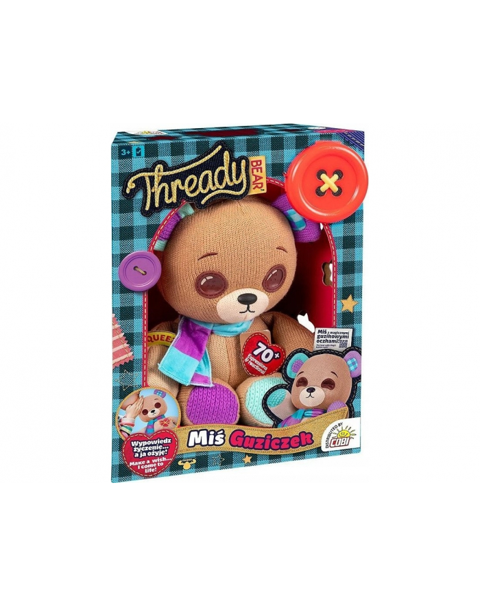 cobi Thready Bear 23001 Miś Guziczek główny
