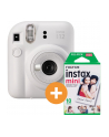 Fujifilm instax mini 12 Set clay-Kolor: BIAŁY mit Film - nr 1