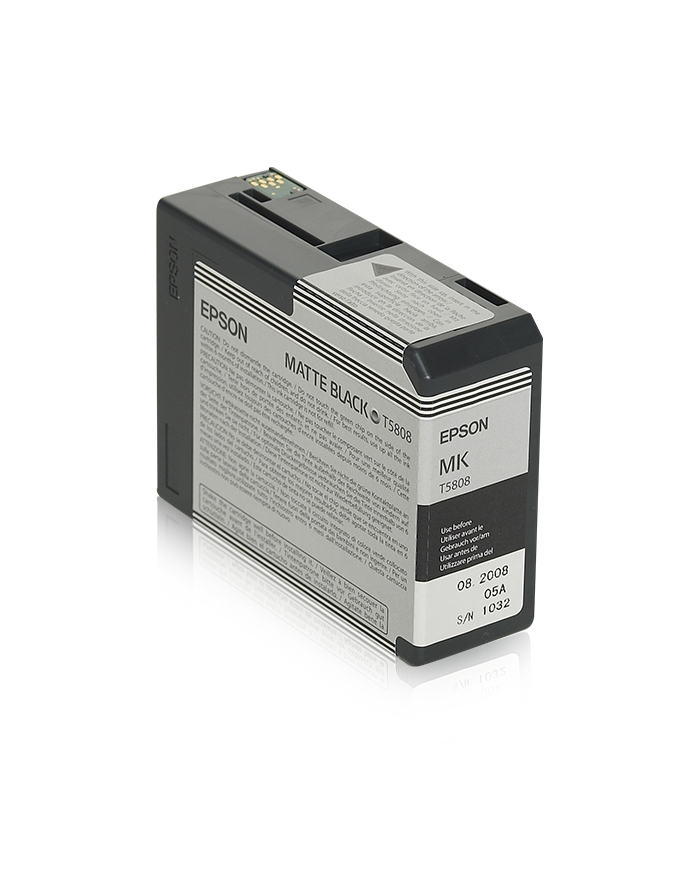 Epson ink cartridge matte Kolor: CZARNY T 580  80 ml            T 58080N główny