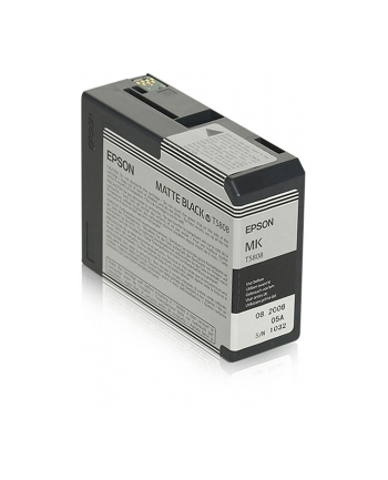 Epson ink cartridge matte Kolor: CZARNY T 580  80 ml            T 58080N nr 2