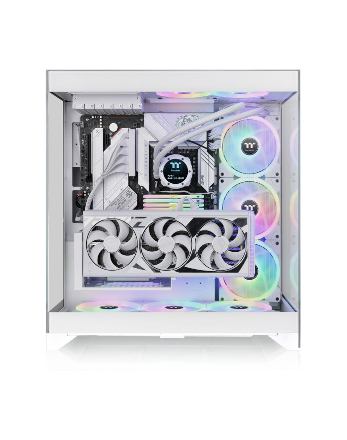 Thermaltake CTE E550 TG Snow White główny