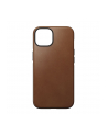 Nomad Modern Leather Case iPhone 14 English Tan - nr 1