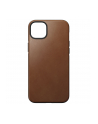 Nomad Modern Leather Case iPhone 14 Plus English Tan - nr 1