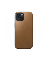 Nomad Modern Leather Case iPhone 15 English Tan - nr 1