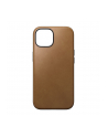 Nomad Modern Leather Case iPhone 15 English Tan - nr 5