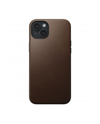 Nomad Modern Leather Case iPhone 15 Plus Brown